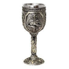 Kelch Kreuzritter silberfarben