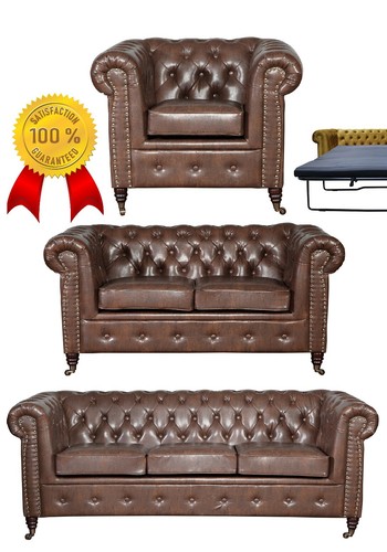 Vintage chesterfield set - vintage,