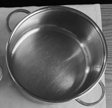 Kochtopf SPRING Cristal  GL 20 cm 2,5  Liter  Edelstahl Topf made in Switzerland