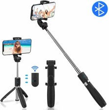 Bluetooth Selfie Stick Stange Stativ Monopod Handy Halterung Android iOS GoPro