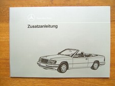 W124 E 220 320 Zusatzanleitung