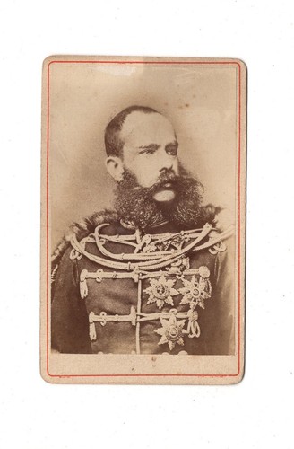 Cdv foto kaiser franz josef - franz,
