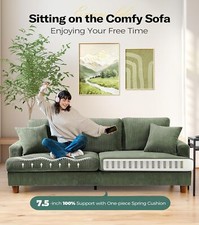 Comfy Corduroy Sofa 3 Sitzer