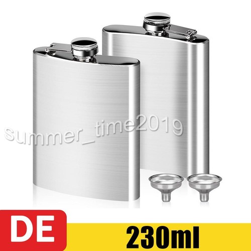 Flachmann taschenflasche - 2x,