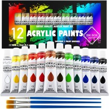 Acrylfarben Set 12 Farben