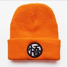 Dragon Ball Son Goku Gamer Fan Merch Cosplay Mütze Orange Anime Manga Winter