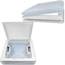 MPK 42 Dachluke Dachfenster Dachhaube 40 x 40 cm Wohnwagen Wohnmobil signalweiß