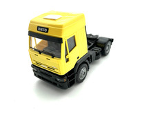 Herpa 142359, Iveco Eurotech Sattelzugmaschine gelb,  OVP mit Spiegeln