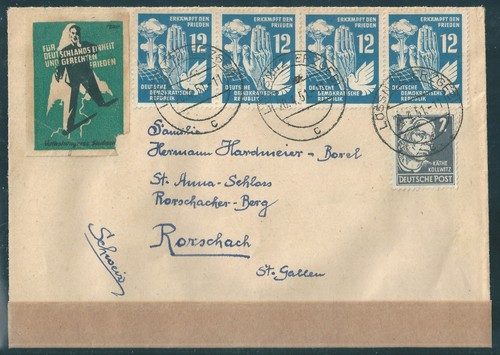 Brief die schweiz - schweiz, mit