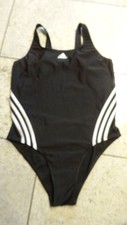 Schwarzer Adidas Damen Badeanzug Schwimmanzug in der 44 / L / XL