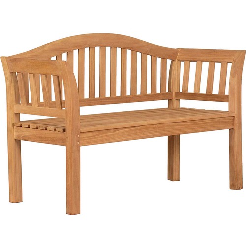 Gartenbank wave teak - gartenbank, 120