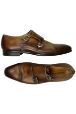 Magnanni Halbschuh Herren Slipper feste Schuhe Gr. EU 41.5 Braun #nrg619k