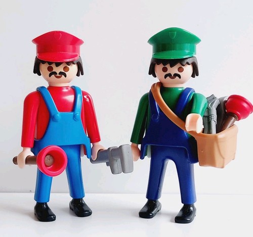 Playmobil mario und luigi - mario,