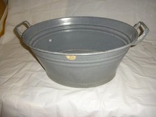 Alte Emalie Kinder Babywanne