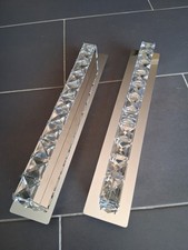 2x Globo Wandleuchte Kristallglas