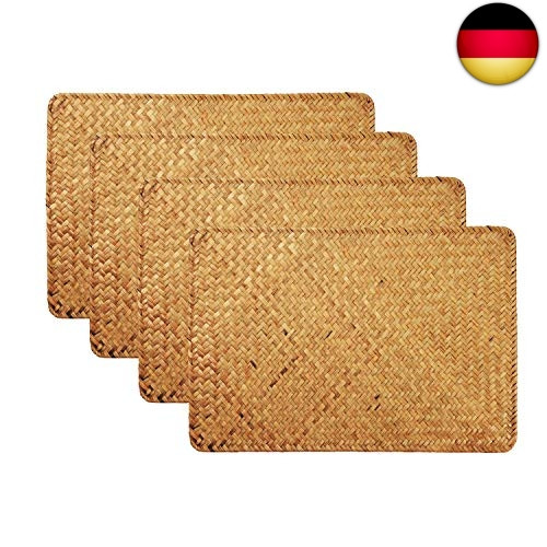 Tischsets rutschfeste seegras - tischsets,