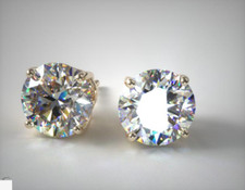 5Ct Rund Künstlicher Diamant