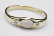 Band Bandring  Milch Voll Opal