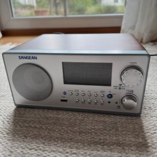 Sangean WR-22 FM/AM/USB/Bluetooth Digital Receiver, Tischradio, Holz, gebraucht