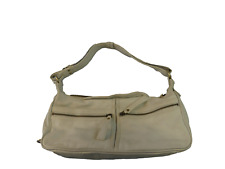 Fabiani Ledertasche Weiß