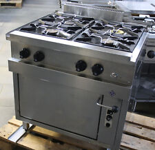 4 FL. Gasherd MKN OPTIMA 700 mit Gasbackofen + 12 Monate Garantie*