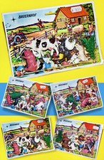 BAUERNHOF FARM PLASTIK FIGUREN SET TIERE BAUERN 70er HONG KONG HEINERLE HÖFLER