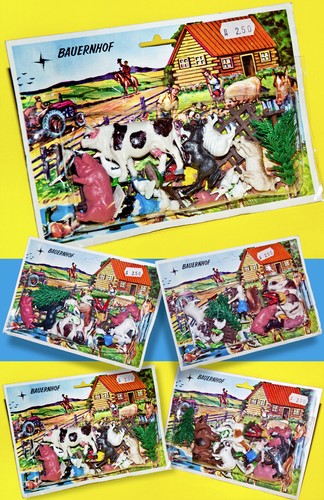 Bauernhof farm plastik figuren - farm,