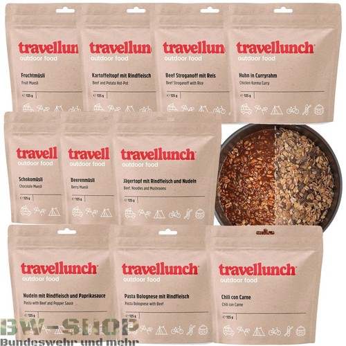 Travellunch outdoor menü - outdoor,