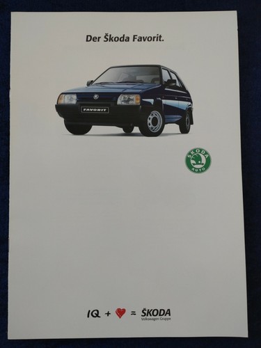 Skoda favorit prospekt - favorit,