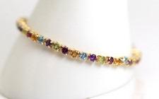 Sterlingsilber Tennis Armband