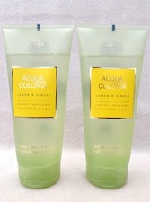 4711 Duschgel Lemon & Ginger 2x200ml Acqua Colonia Belebend Aroma Vegan Waschgel