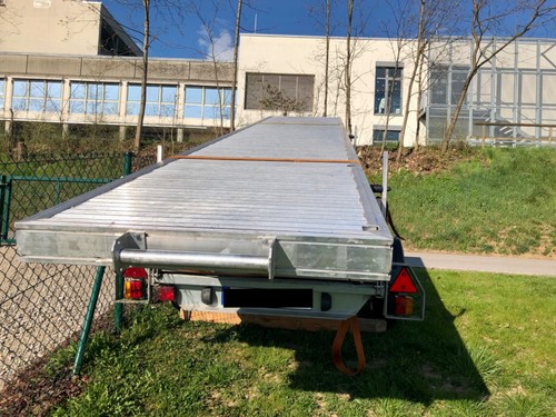 Rollstuhlrampe alu länge - alu, 6000
