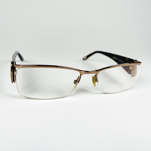 Chopard brille braun halbrand - chopard,