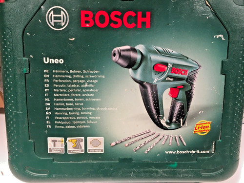Bosch uneo bohrhammer - bosch, mit