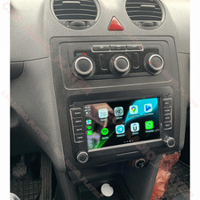 Android 15 Autoradio Für VW Caddy 2003-2013 Stereo Carplay GPS Nav BT+AHD Kamera