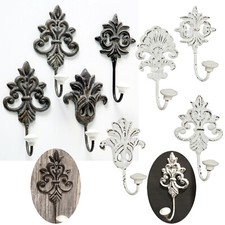 2x Design Kleiderhaken Metall Keramik Wandhaken Hut-Haken Mantel-Haken Garderobe