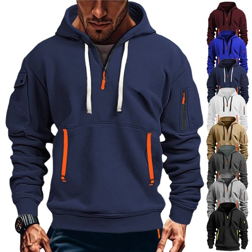 Herren kapuzenstrickjacke - herren,