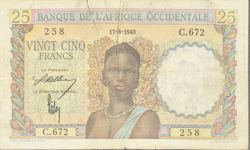 Französisch westafrika - französisch,