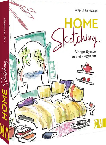 Home sketching - home,