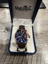 Marcello C. Automatic Herrenuhr Ur-Diver Pepsi