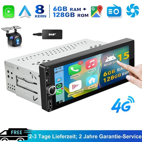 Dab 128gb android 1 din - 6+128gb,