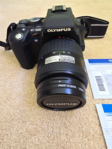 Olympus 500 dslr objektiv - e-500,