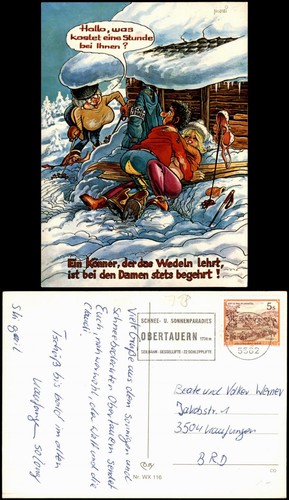 Ansichtskarte scherzkarte - ansichtskarte,