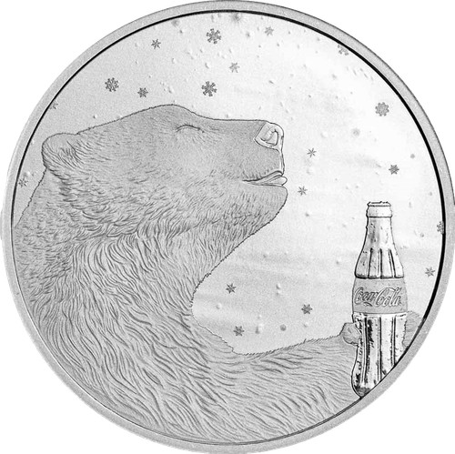Silbermedaille coca cola - silbermedaille,