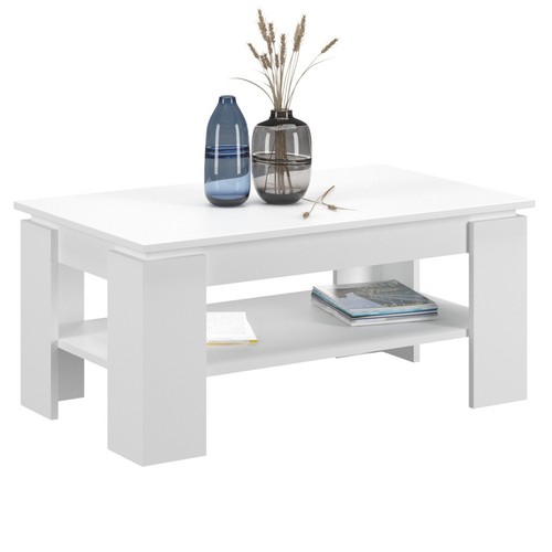 Couchtisch titan weiß 100 - titan,