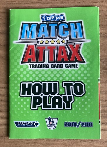 Topps match attax 2010 - match,