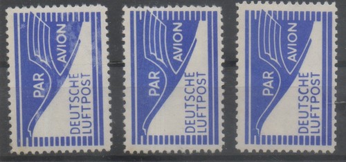 Postfrische zulassungsmarken - 3,