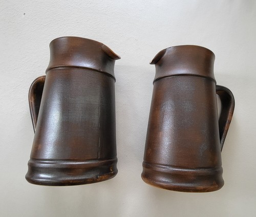 Krüge keramik braun 2 - krüge, braun,