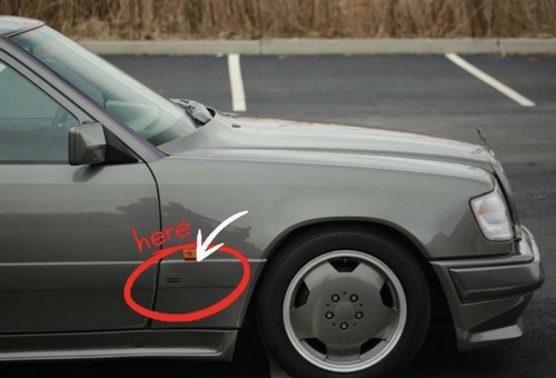 W124 amg sacco emblem - amg, pre