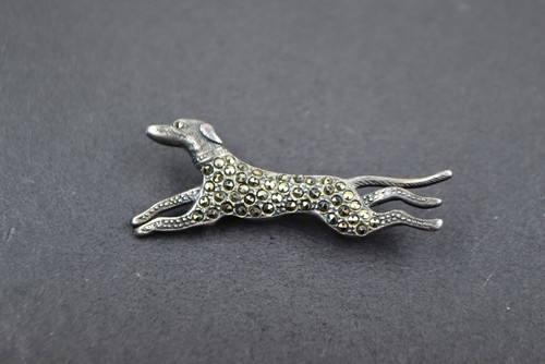 Antike brosche sterling silber - antike,